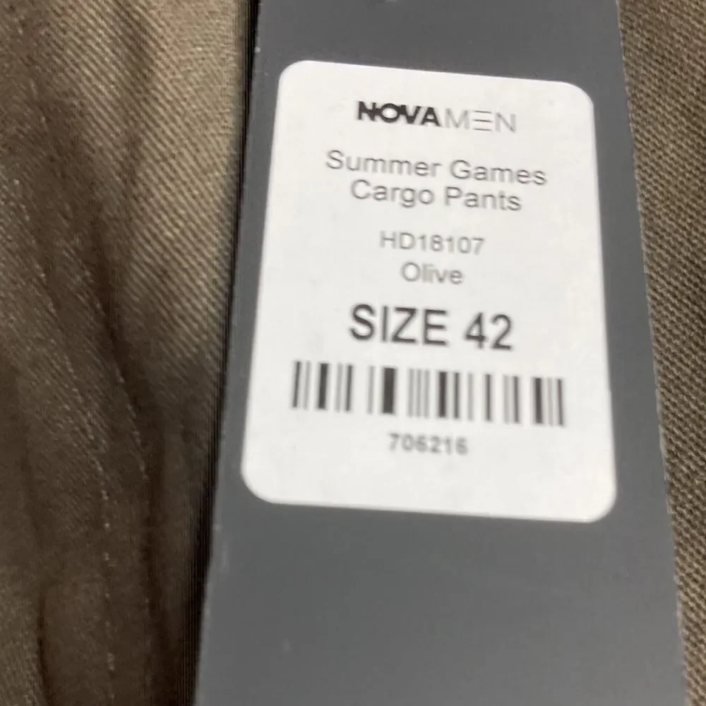 NWT FASHION NOVA 42 Unisex Summer Games Cargo Pants